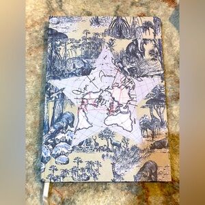 Dior Blue and White Illustrated Notebook
